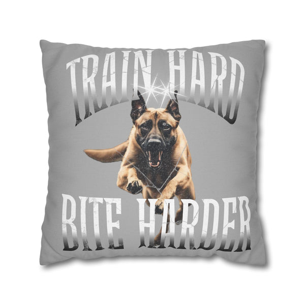 Train Hard Square Pillowcase