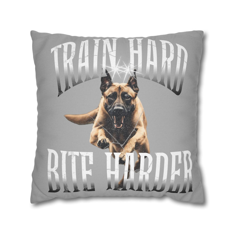 Train Hard Square Pillowcase