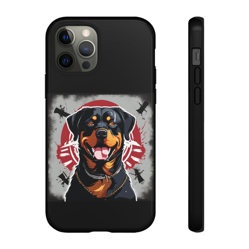 Rottweiler red Tough Cases