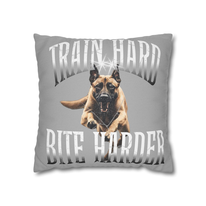 Train Hard Square Pillowcase