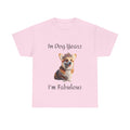 In Dog Years I'm Fabulous Corgi Unisex Heavy Cotton Tee