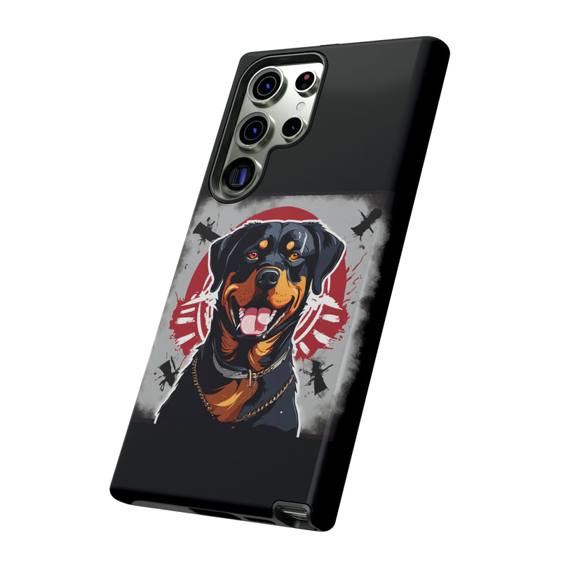 Rottweiler red Tough Cases