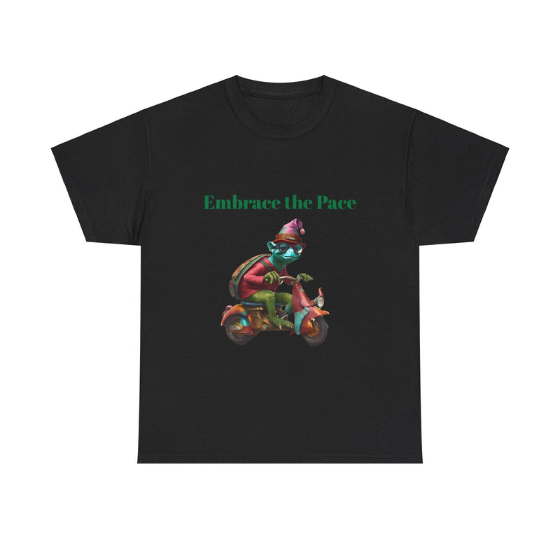 Embrace the Pace Turtle Club Unisex Heavy Cotton Tee