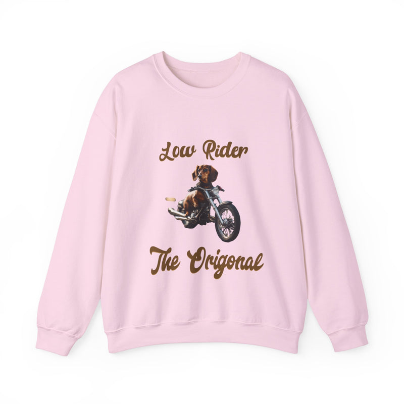 The Original Low Rider Dachshund  Unisex Heavy Blend™ Crewneck Sweatshirt