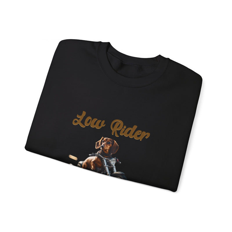 The Original Low Rider Dachshund  Unisex Heavy Blend™ Crewneck Sweatshirt