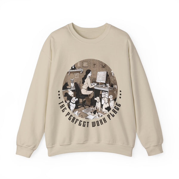 The Perfect Work Place Unisex Heavy Blend™ Crewneck Sweatshirt