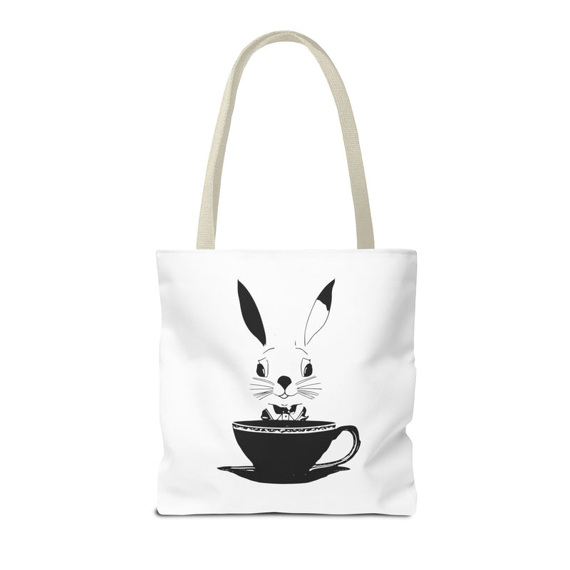 The Earl Grey Rabbit Logo Tote Bag (AOP)