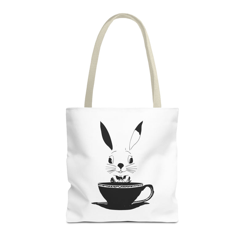 The Earl Grey Rabbit Logo Tote Bag (AOP)