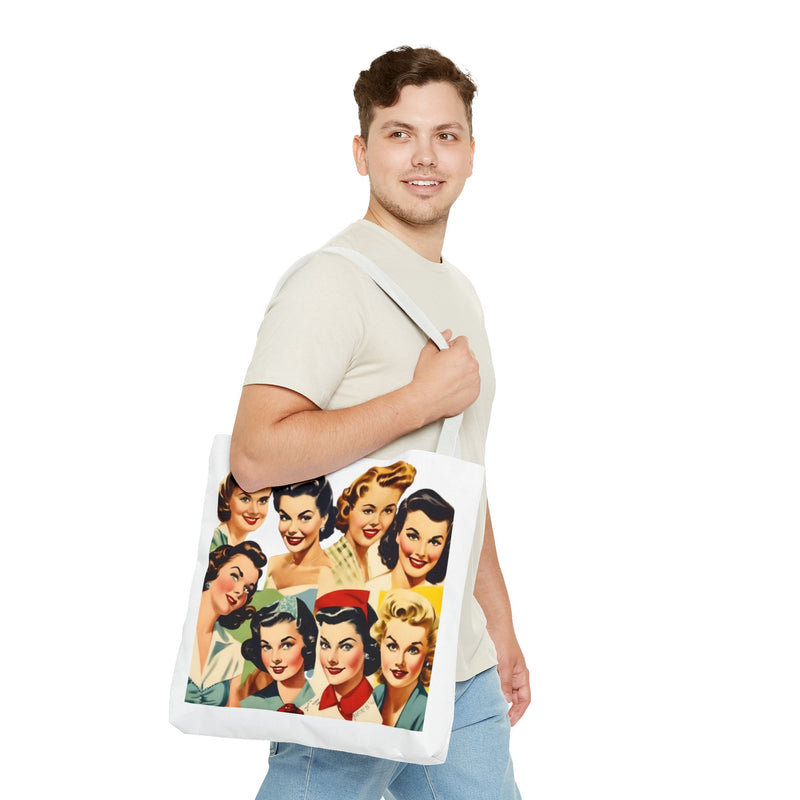 Retro Babes Tote Bag (AOP)