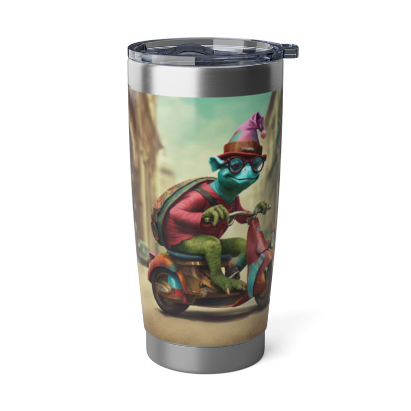 The Turtle Club Scooter Vagabond 20oz Tumbler