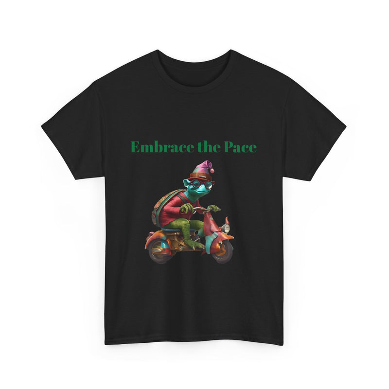 Embrace the Pace Turtle Club Unisex Heavy Cotton Tee