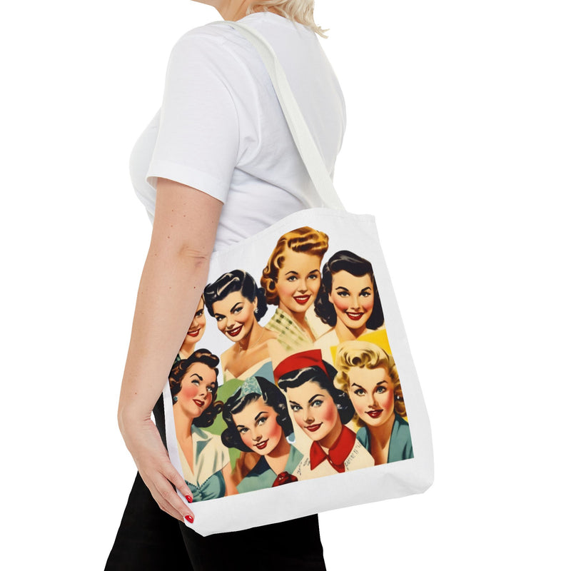 Retro Babes Tote Bag (AOP)